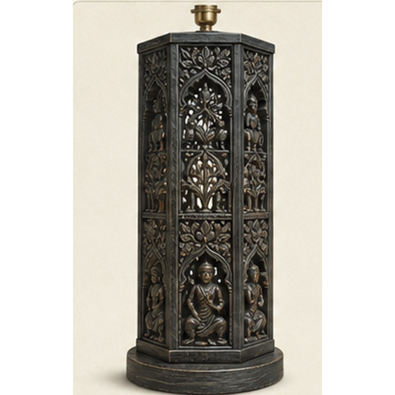 Hexagonal Lantern Lamp Base — catalogue reference