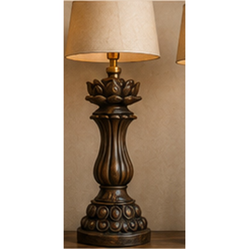 Vase & Lotus Lamp Base — catalogue reference