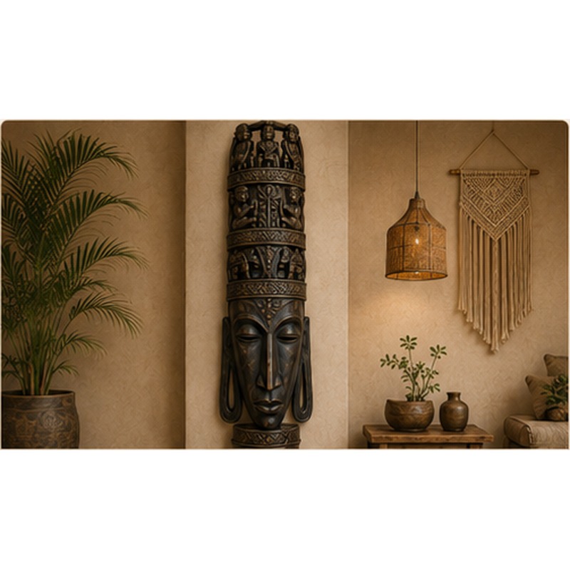 Boho Narrative Totem — catalogue reference