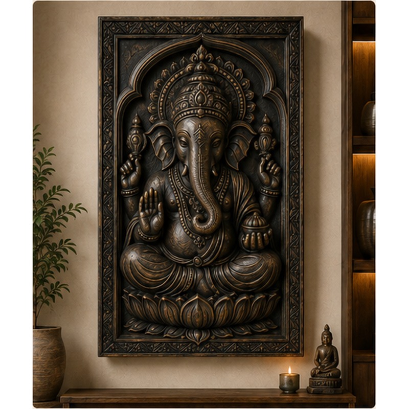 Contemporary Ganesha Panel — catalogue reference