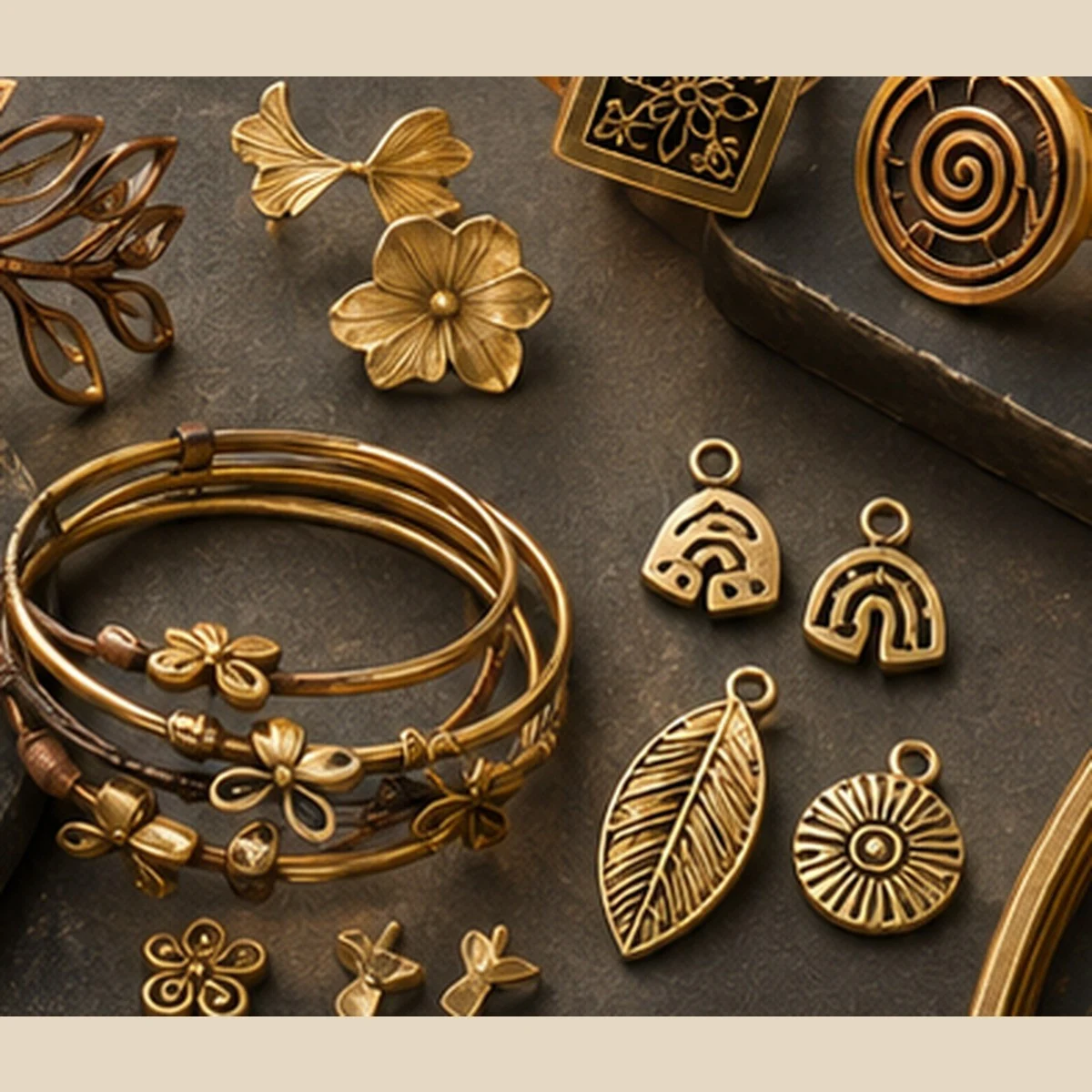 Mixed Metal Bracelet Collection · HJ-AD-025