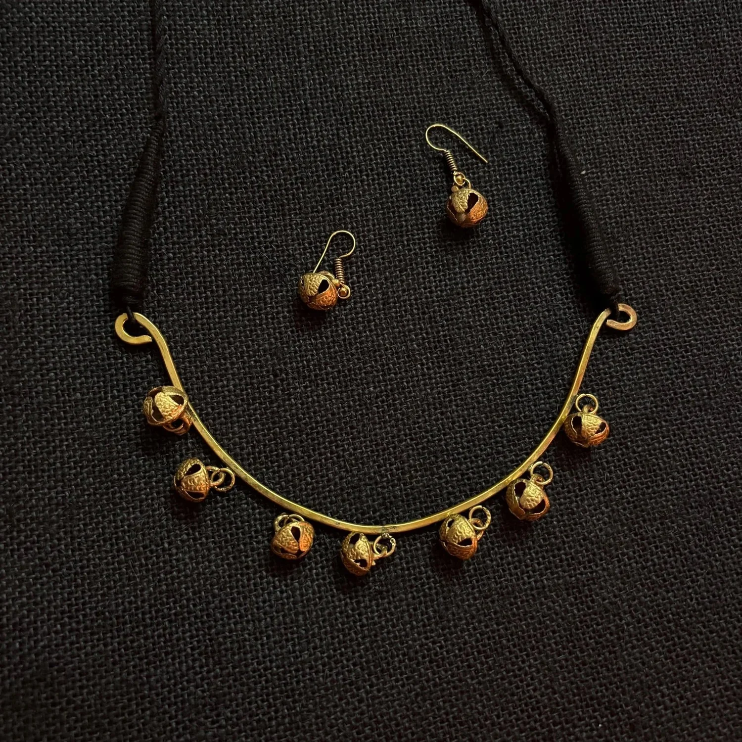 Ghungroo Vine Necklace · HJ-NK-003
