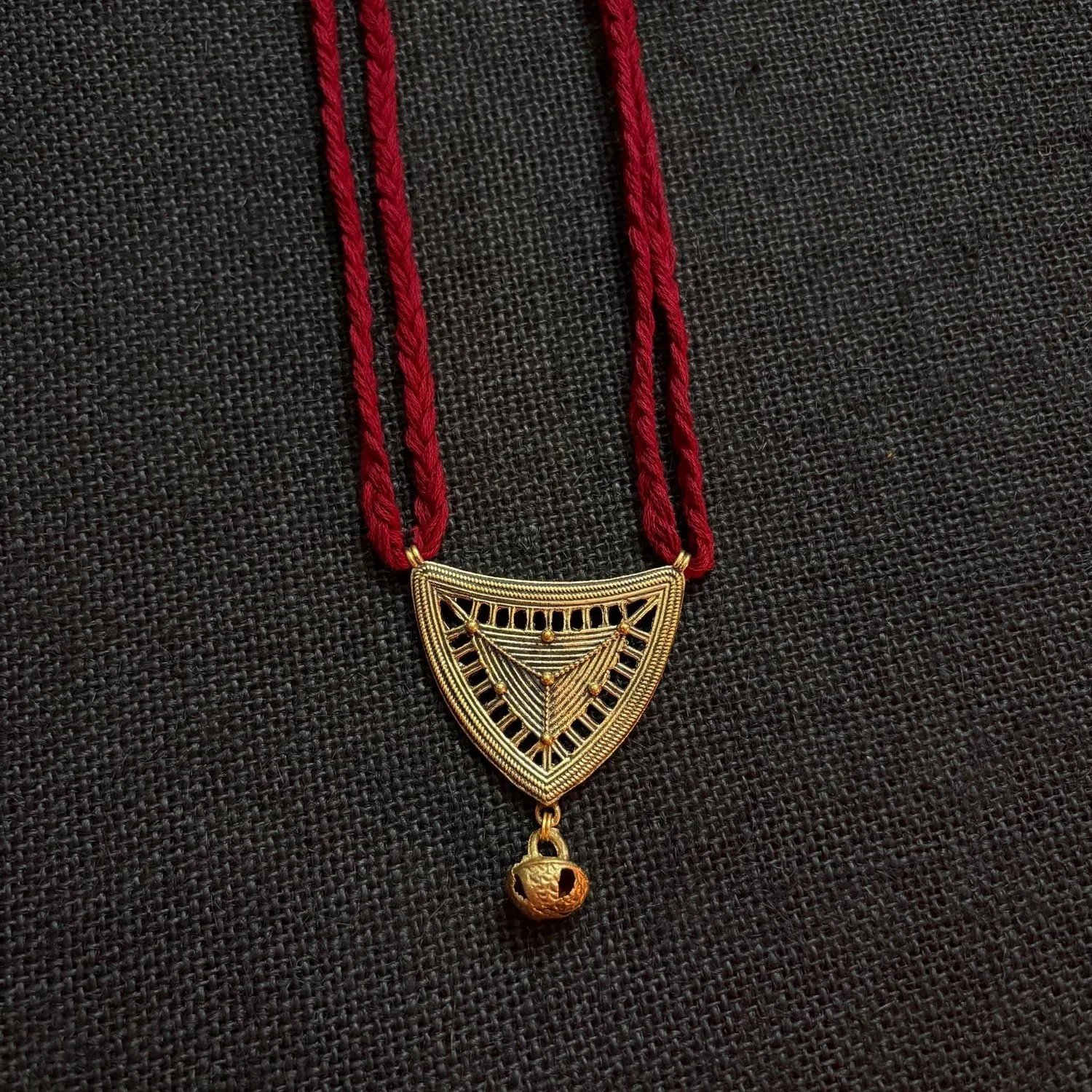 Temple Triangle Pendant · HJ-PD-003